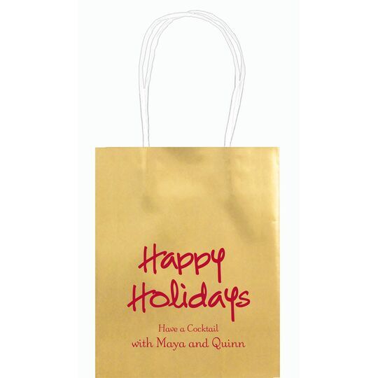 Studio Happy Holidays Mini Twisted Handled Bags